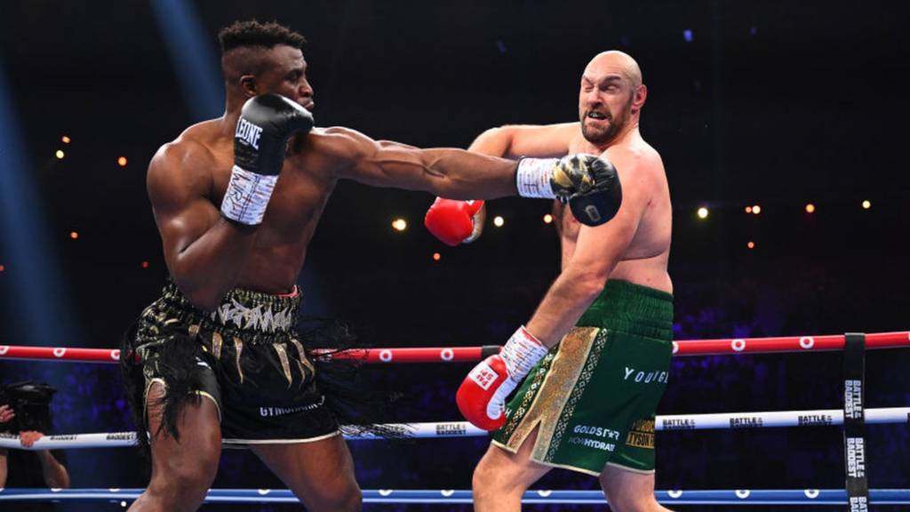 Tyson Fury Wins The Fight Despite Being Knocked Out By Ngannou