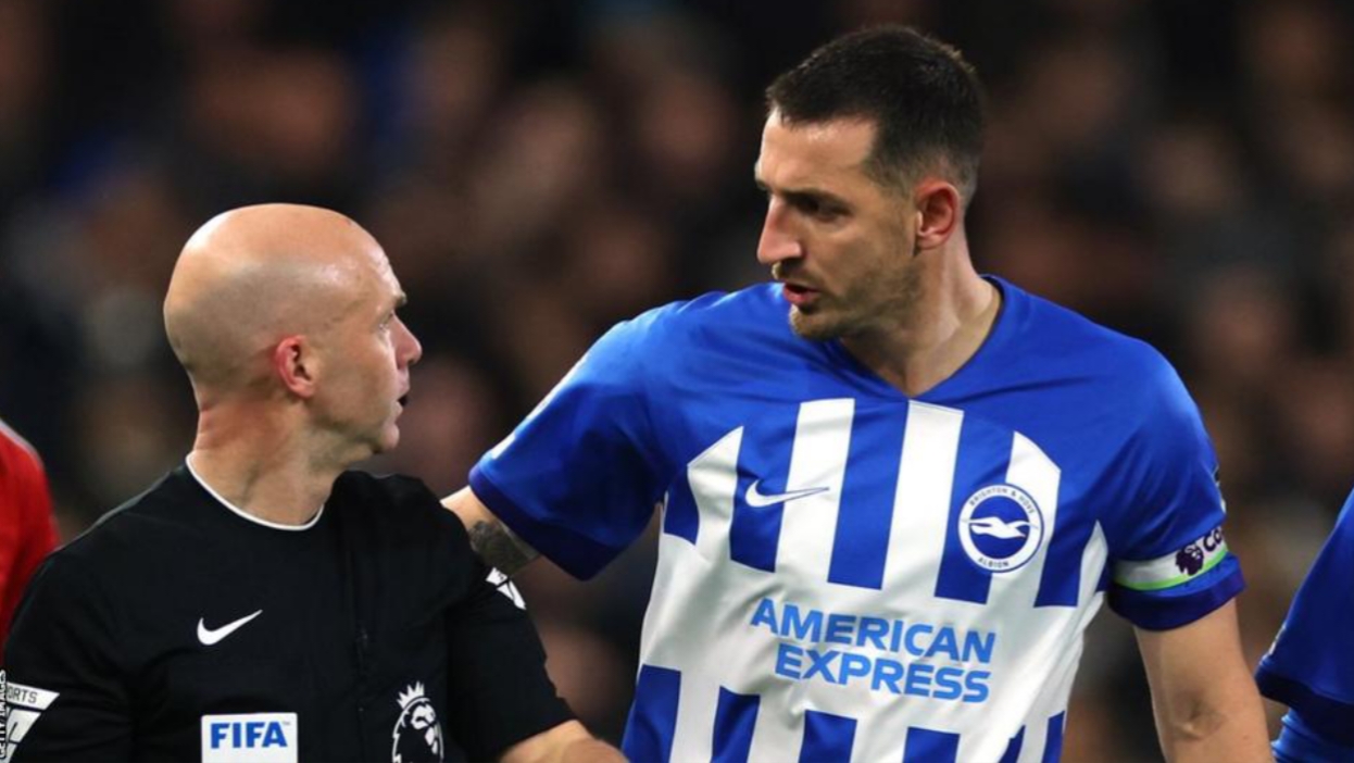 Brighton captain banned for two Premier League games after red card at Nottingham Forest