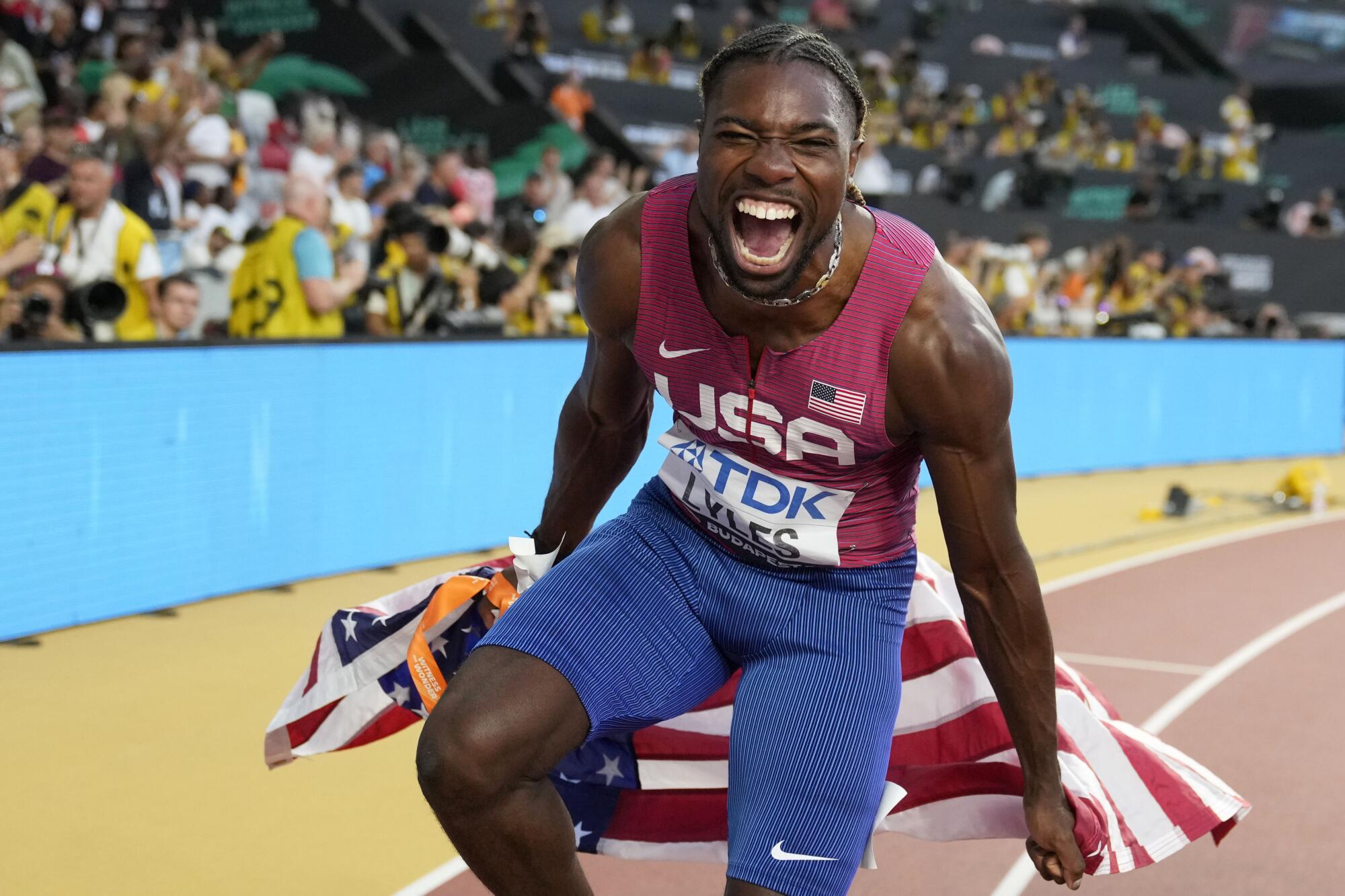 Noah Lyles Calls for Signature Shoe after Olympic 100m Victory