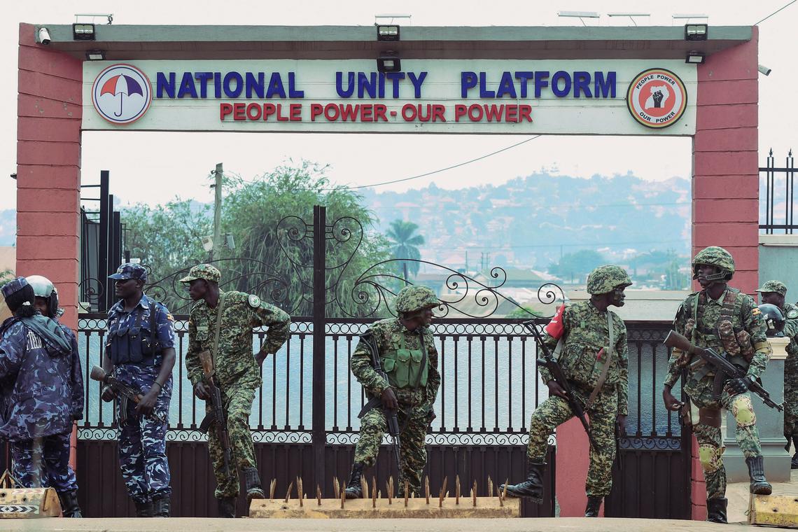 NUP To Sue Security Forces Over Headquarters Raid