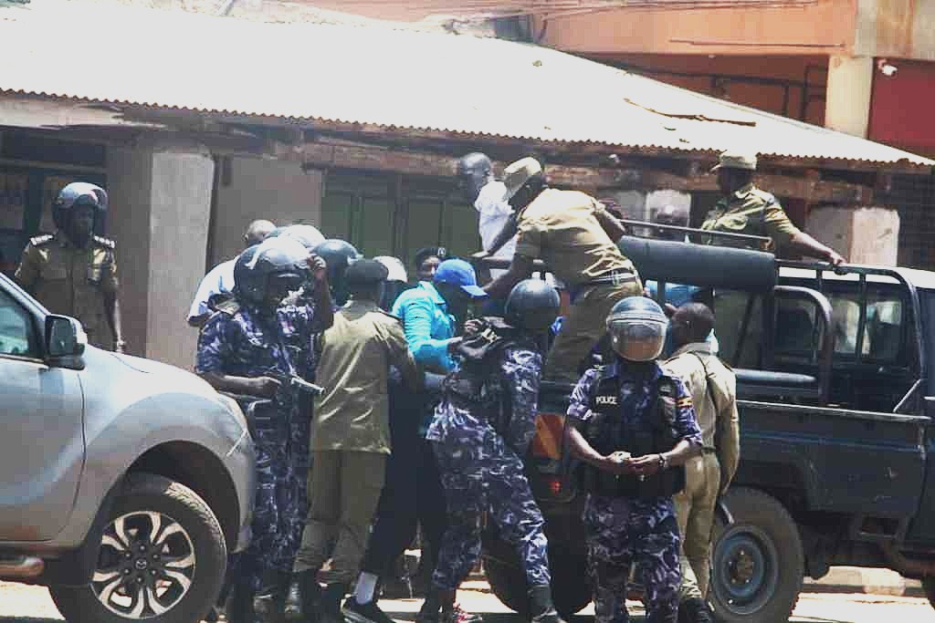 FDC President Patrick Amuriat, MPs Arrested During A Protest