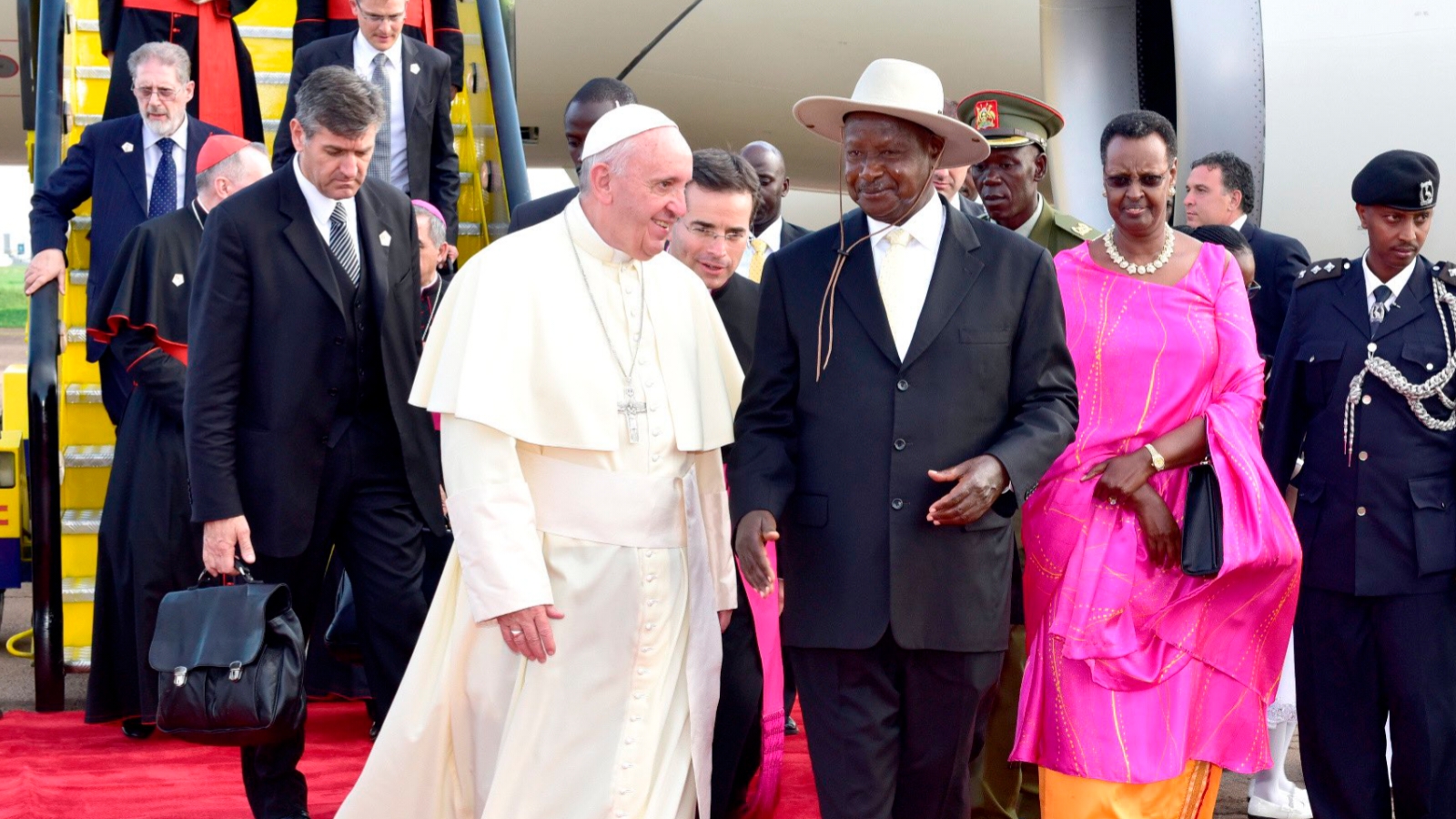Museveni Pays Tribute to Pope Francis