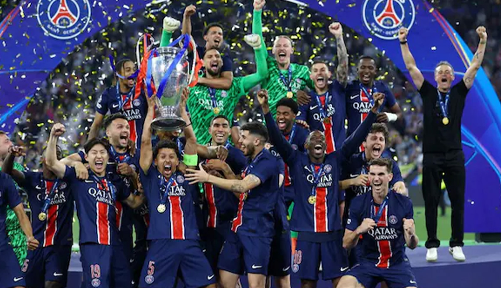 PSG Win First-Ever Champions League Trophy