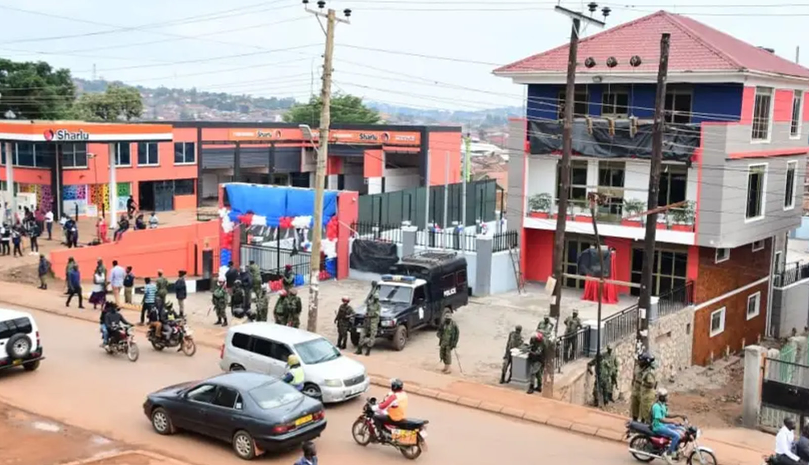 SFC Soldiers Cordon NUP Headquarters as Bobi Wine Calls for Solidarity Gathering For Eddie Mutwe