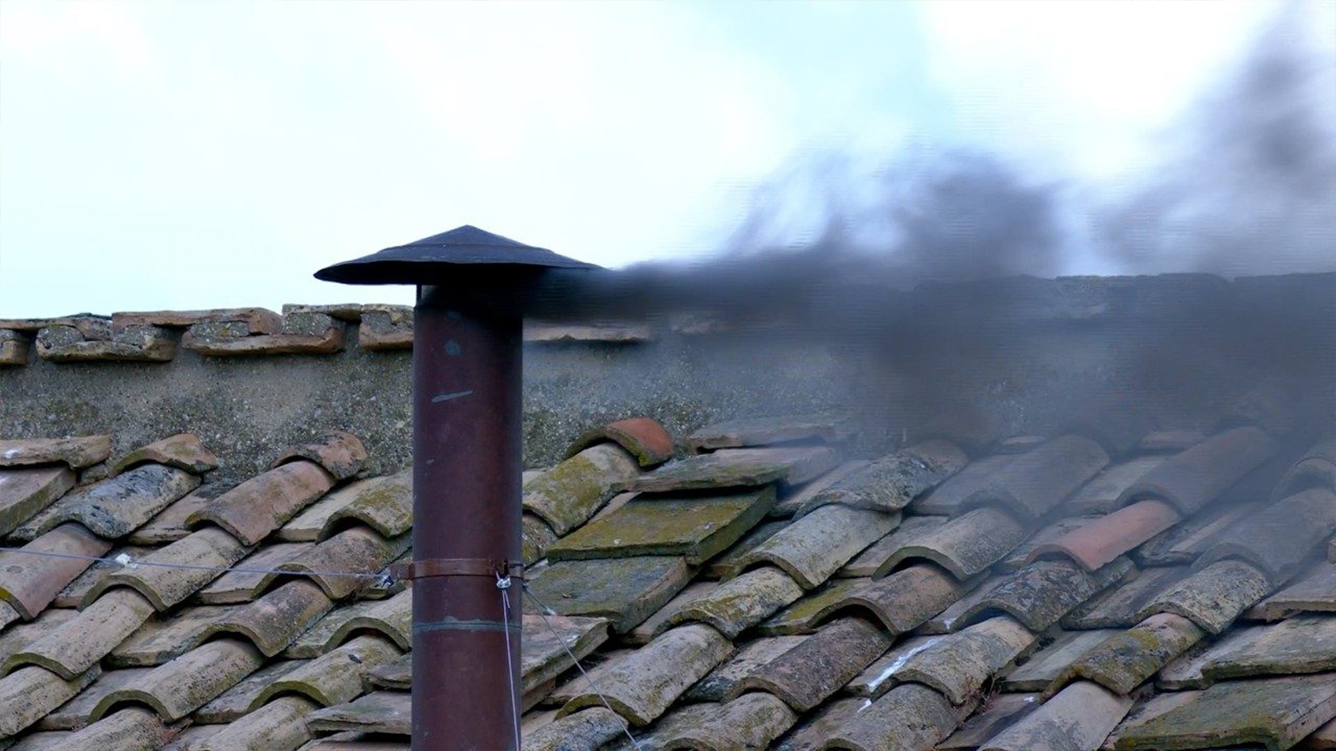 Black Smoke Again, No Pope Yet On Day Two OF Election