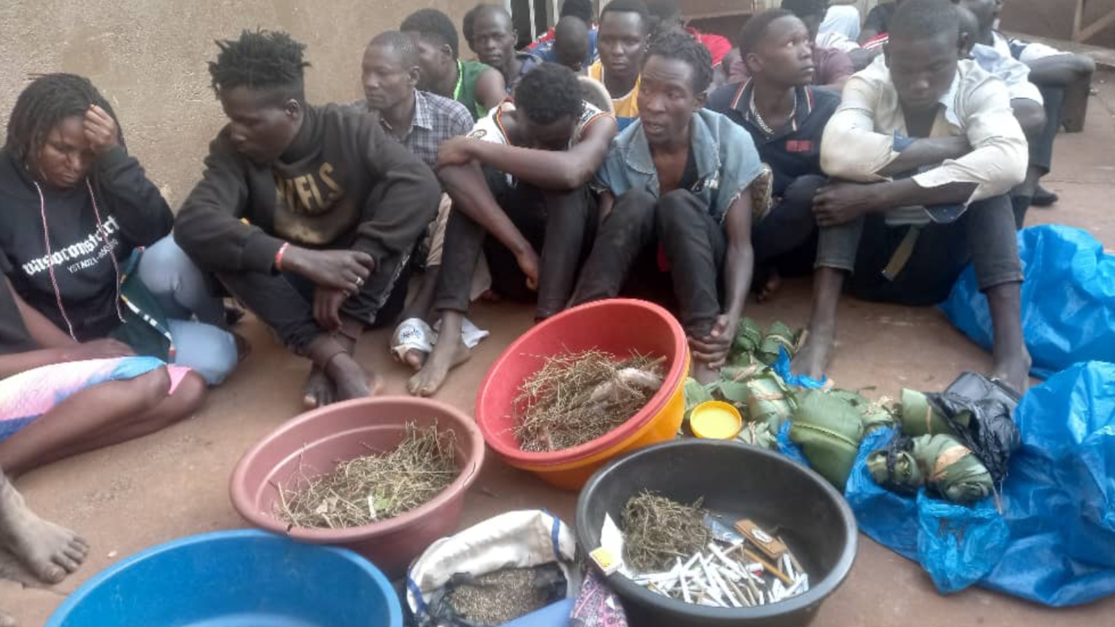 Police Arrest Nearly 100 in Kampala-Wakiso-Mukono Crackdown on Crime and Drug Abuse
