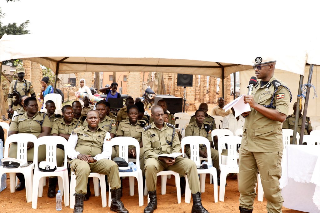 Traffic Police Launch Road Safety Drive at Bwaise Bus Terminal