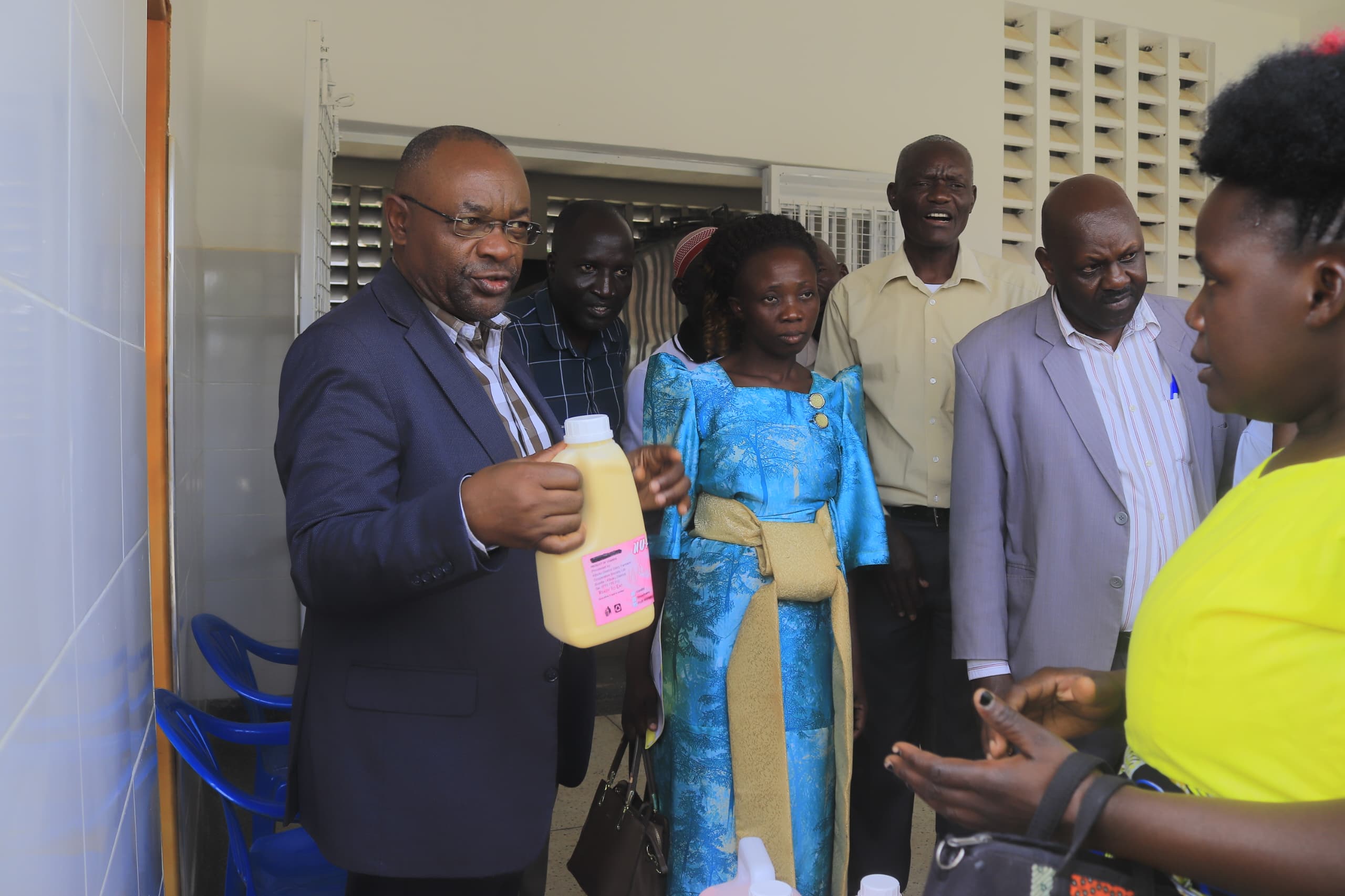 Hon. Magyezi Unveils UGX 667M Milk Facility to Boost Dairy Value Chain