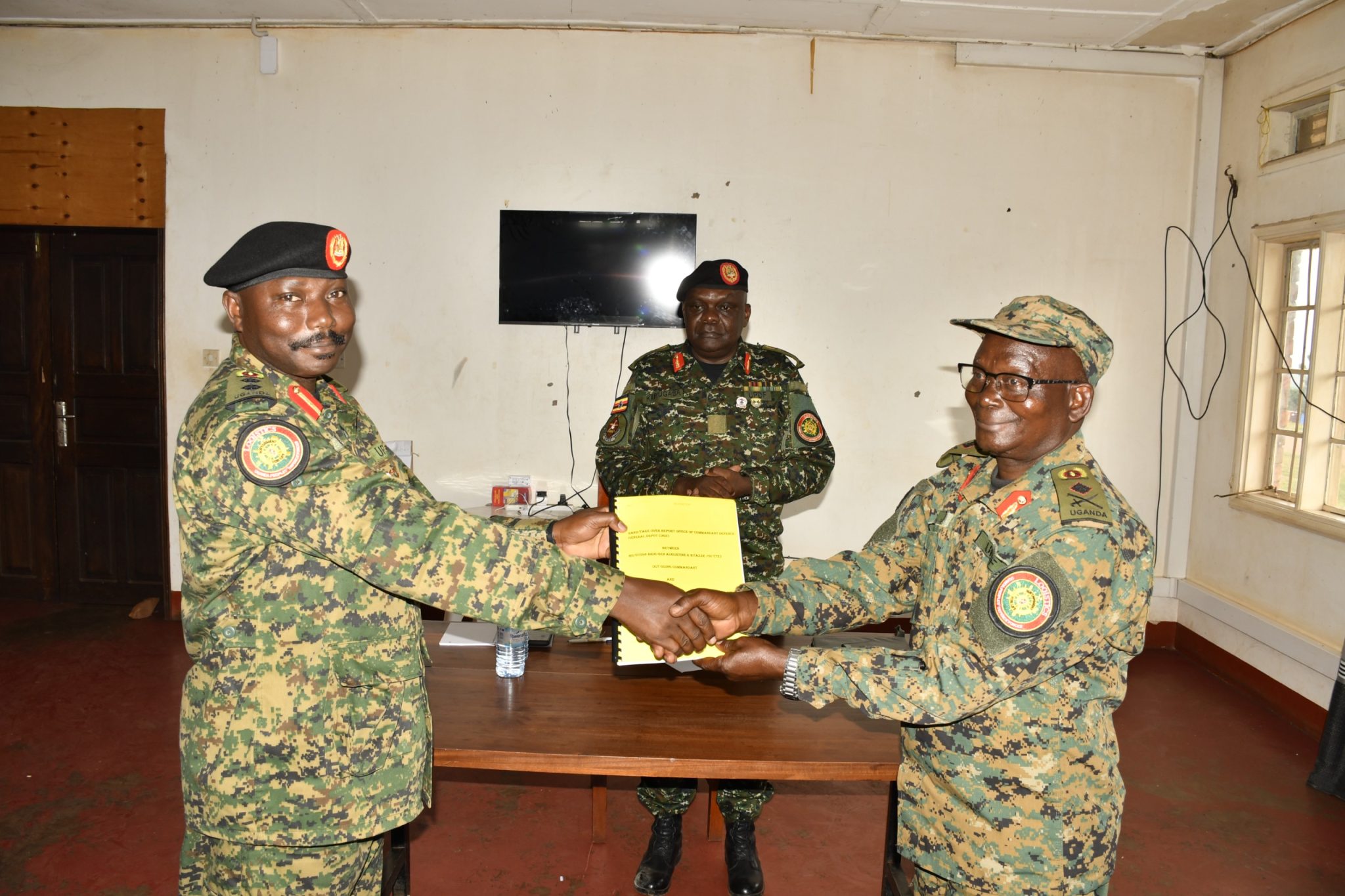 Col Abigaba Takes Over Command of UPDF Defence General Depot