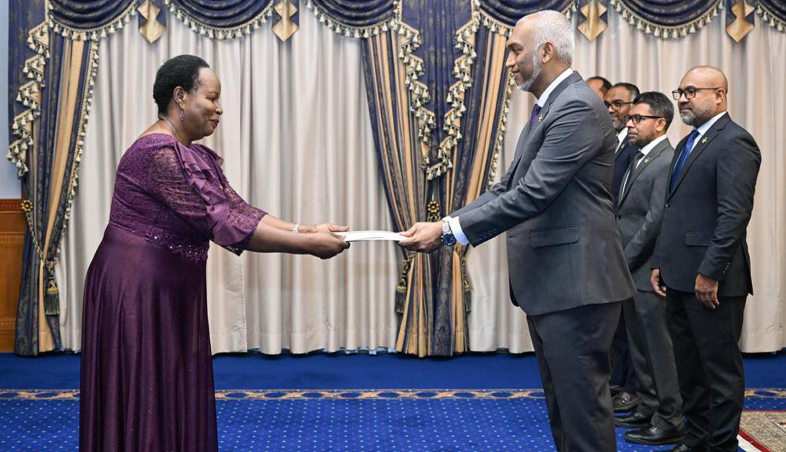 Uganda, Maldives Pledge Closer Ties as Envoy Presents Credentials
