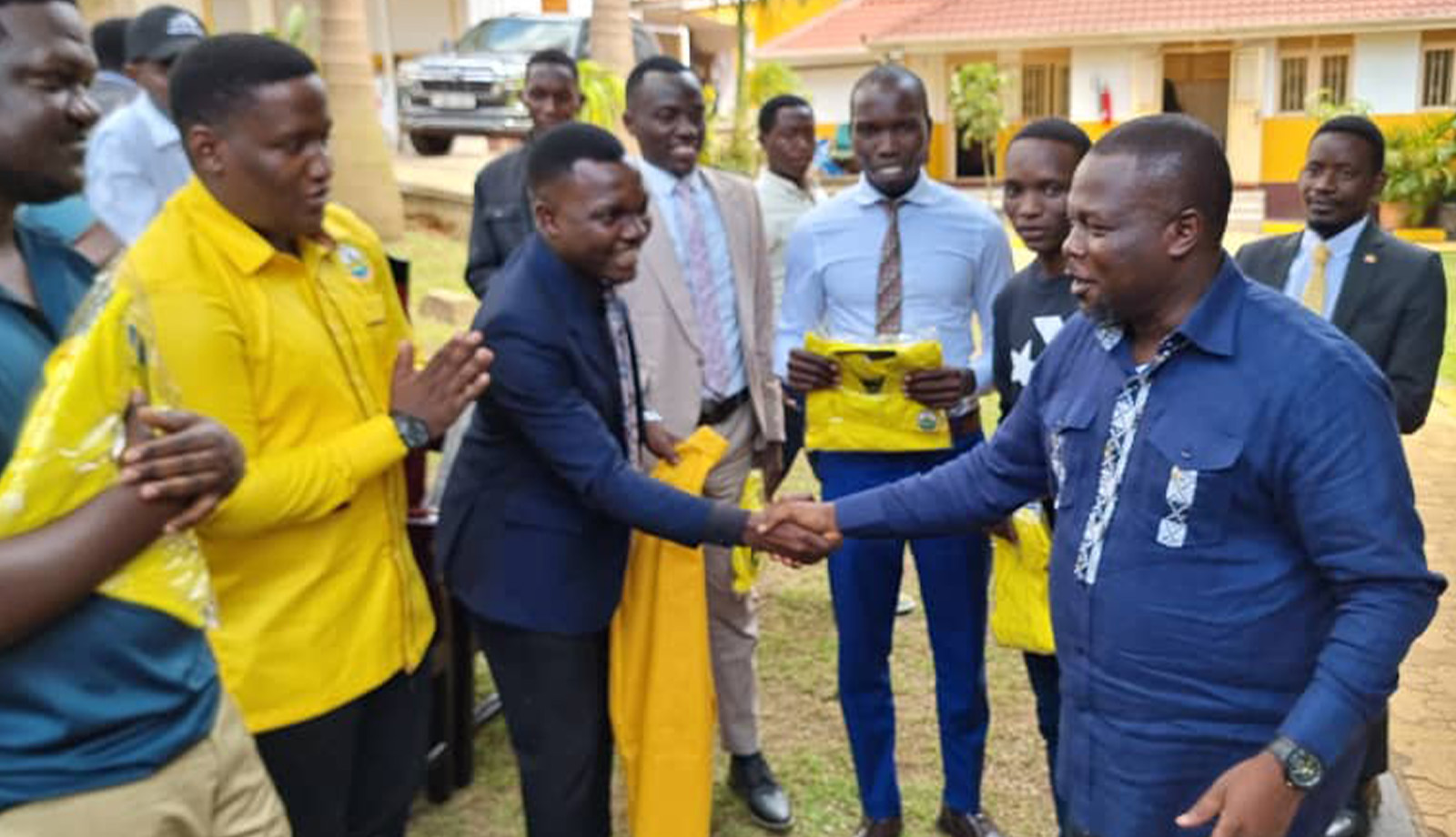 Todwong Welcomes NUP’s Ex-MAK Guild President Dangote to NRM