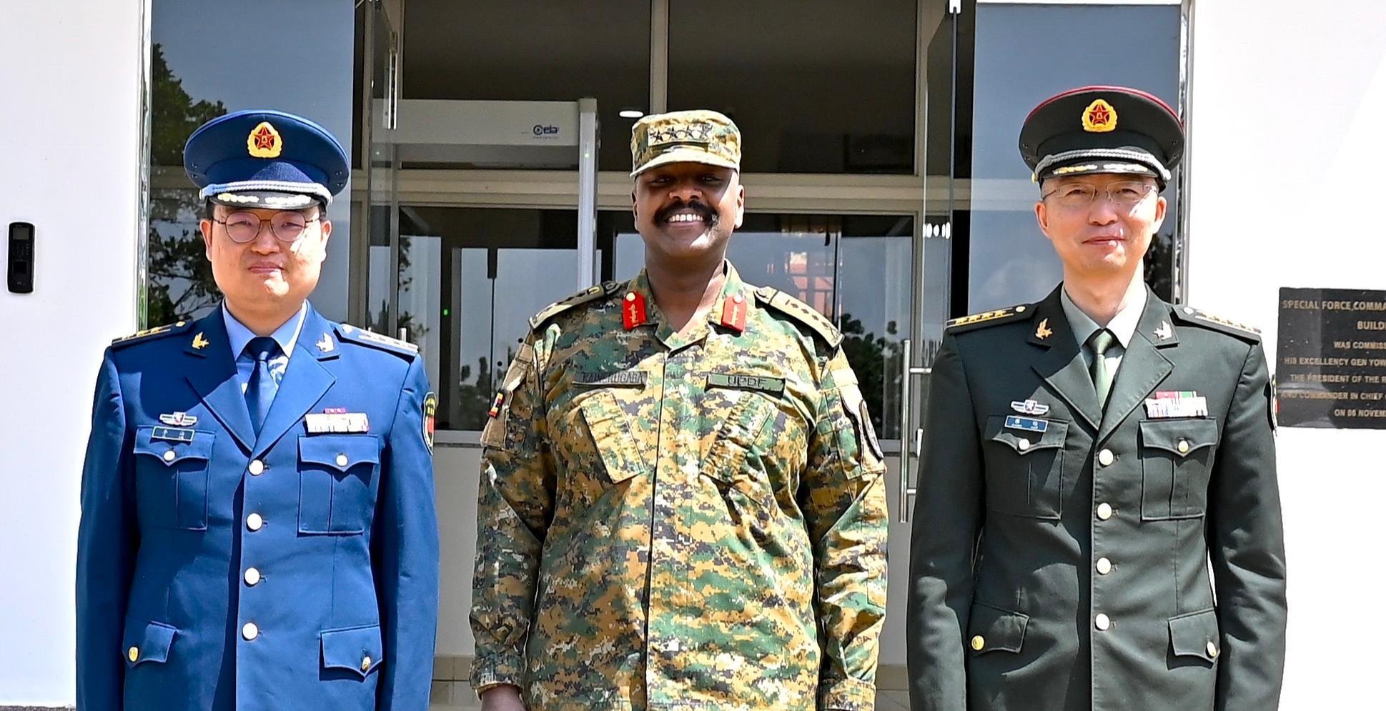 China Donates $10 Million in Military Aid to UPDF