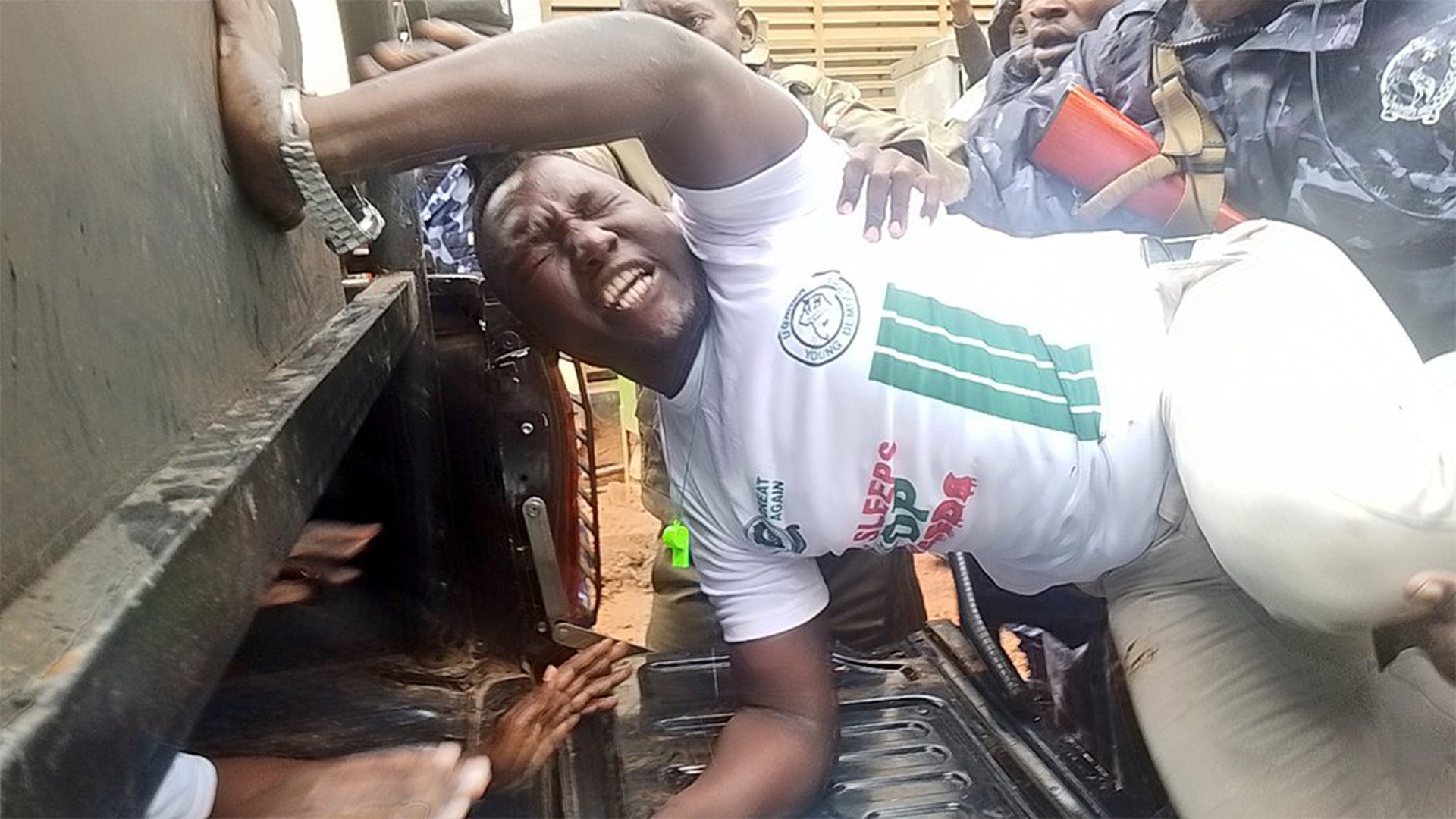 Police Arrest Four UYD Members Over Protest At Electoral Commission Offices