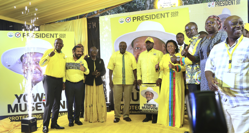 Museveni, Kigongo Solely Endorsed as NRM Prepares for 2026 Elections