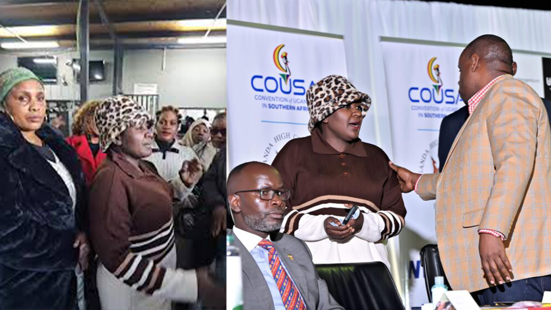 Namyalo Heckled in South Africa as Angry Ugandans Reject NRM Outreach