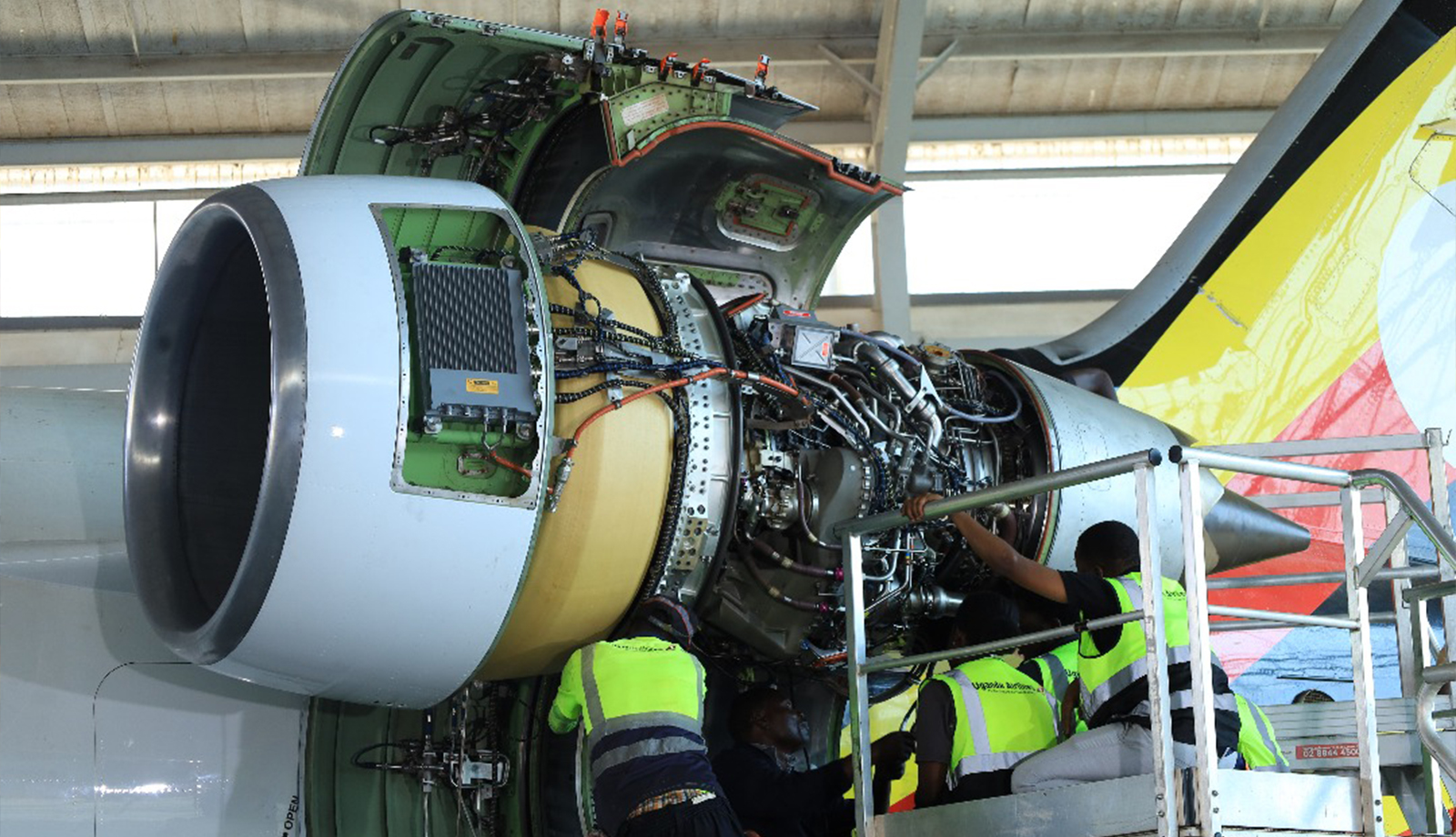 Uganda Airlines Completes First-Ever In-House Engine Change