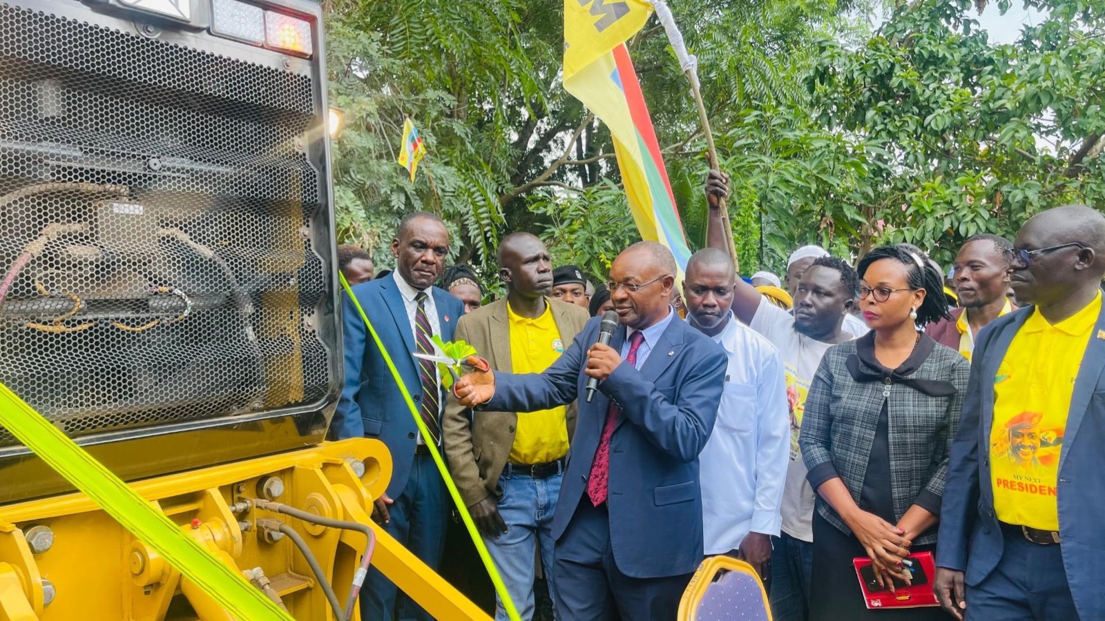 Arua City Unveils UGX 1.2B Grader Purchased with Own Revenue