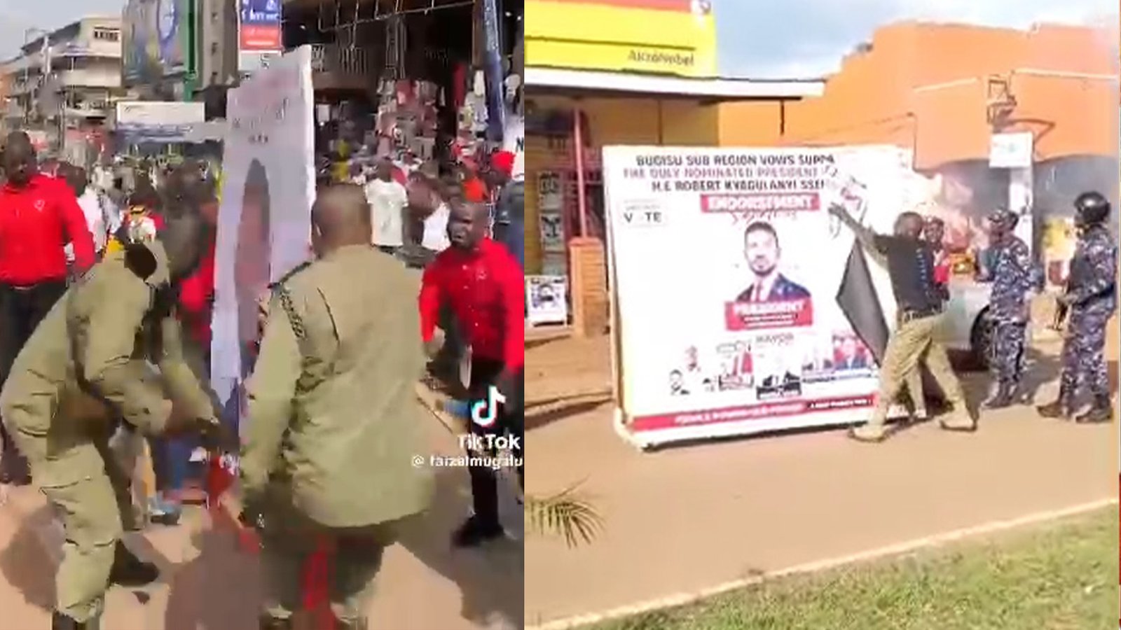 Police Probes Alleged Campaign Material Damage by Officers in Mbale and Kampala