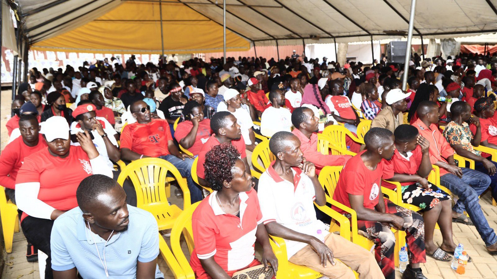 Hundreds of NUP Defectors Welcomed into NRM