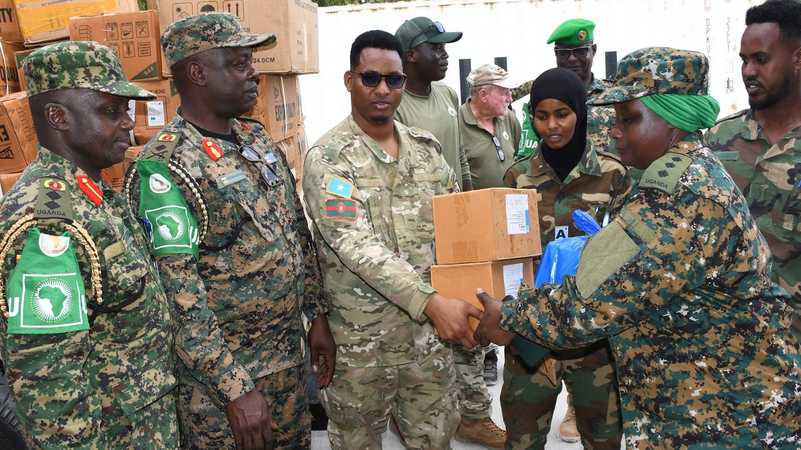 UPDF Contingent in Somalia Receives Fresh Medical Supplies