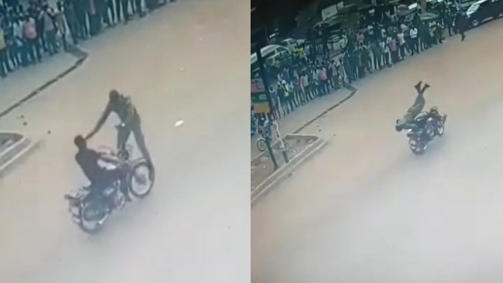 Boda Rider Held for Allegedly Knocking Police Officer Clearing Museveni Convoy