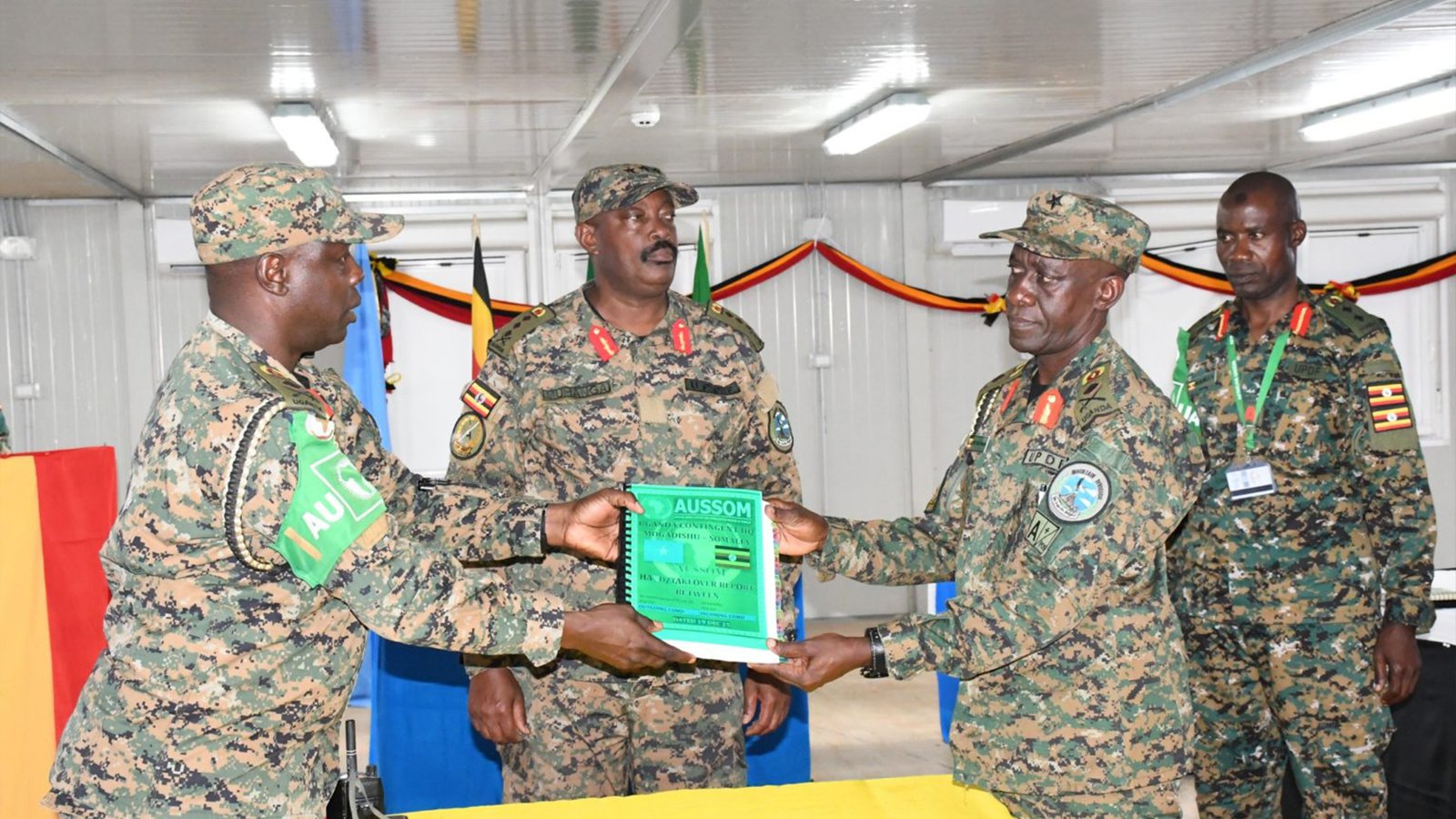 Brig Gen Kayanja Takes Over as UPDF Contingent Commander in Somalia