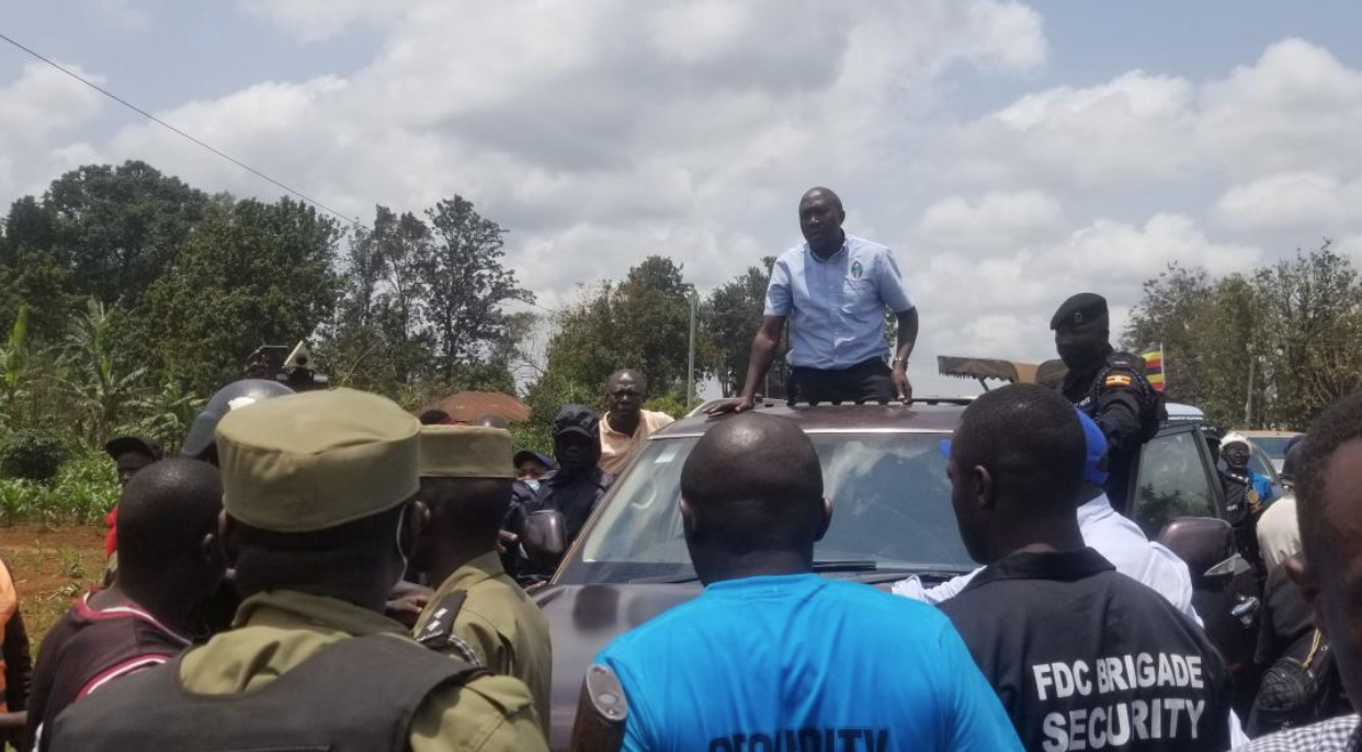 Nandala’s Campaign Rally Turns into Procession after Security Blockade